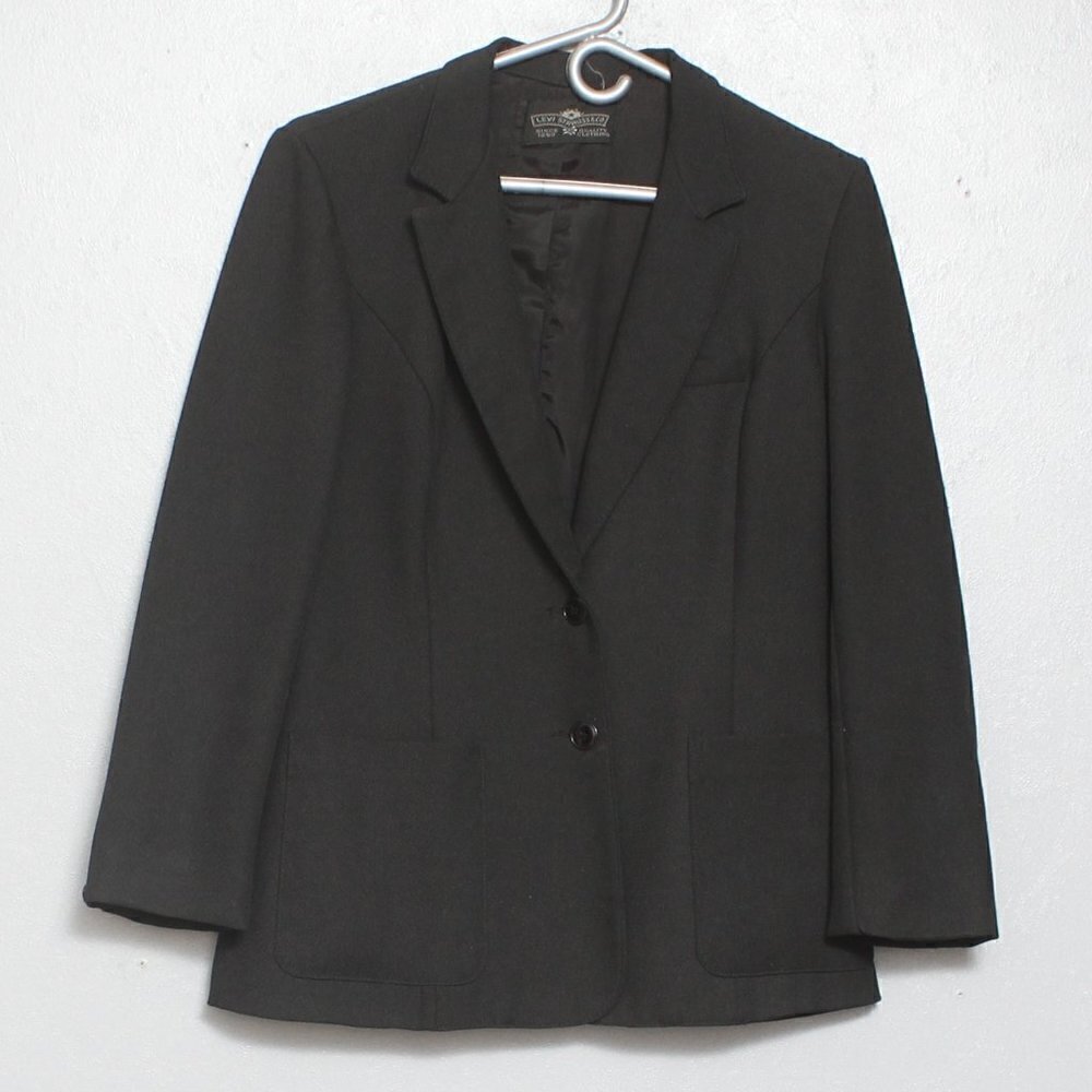 Vintage Levi’s Strauss black blazer jacket